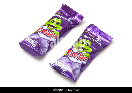 Freddo chocolat isolated on a white background studio. Banque D'Images