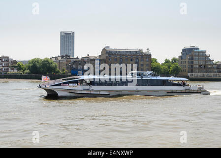 Thames Clipper ferry Banque D'Images