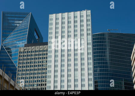 La défense économique et financière, dans la banlieue parisienne. La France. Banque D'Images