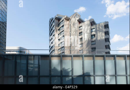 La défense économique et financière, dans la banlieue parisienne. La France. Banque D'Images