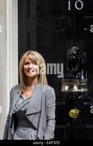 Londres, Royaume-Uni. 15 juillet, 2014. Le premier ministre David Cameron annonce un remaniement ministériel Crédit : Guy Josse/Alamy Live News Banque D'Images