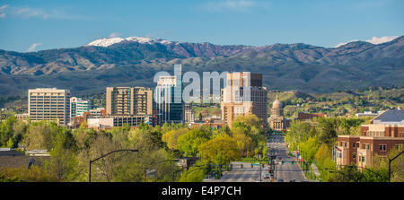 Boise IDAHO Skyline Banque D'Images