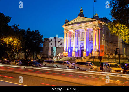 La Tate Britain nuit London UK Banque D'Images