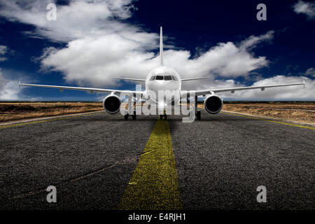 Airbus A320 Airplan Banque D'Images