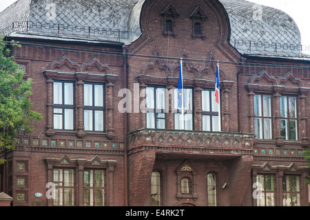 Ambassade de France à Moscou Banque D'Images