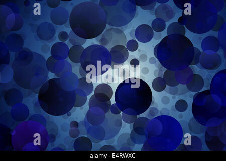 Fond bulles puissant fantastique illustration design Banque D'Images