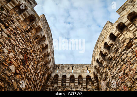 La forteresse de Kalemegdan à Belgrade, Serbie Zindan gate Banque D'Images