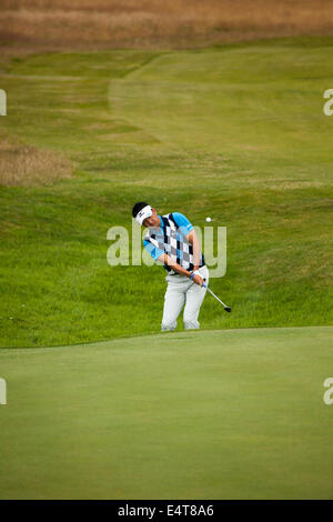 Hoylake, Angleterre. 16 juillet, 2014. L'Open Golf Championship. Credit : deadgooddesigns/Alamy Live News Banque D'Images