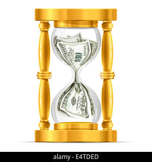 Notion de temps et d'argent Banque D'Images