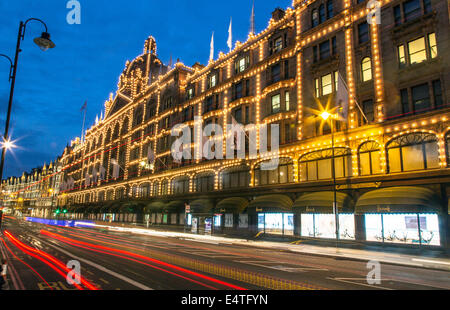 Harrods Knightsbridge London UK Banque D'Images