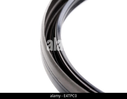 Gros plan de joint d'huile arrière du vilebrequin Banque D'Images