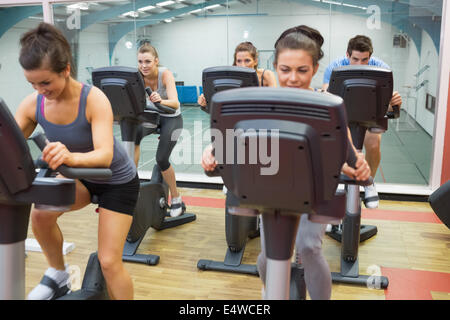 De spinning en action Banque D'Images