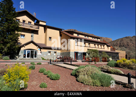 Parador de Cañadas del Teide, l'hôtel dans le Parc National du Teide, Tenerife Banque D'Images