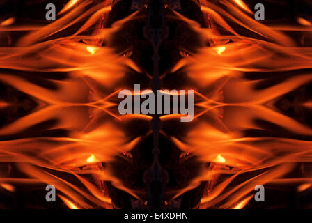 flamme Banque D'Images