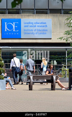 Londres, Angleterre, Royaume-Uni. Institut de l'éducation, Université de Londres, à 20 Bedford Way, London WC1H 0AL Banque D'Images