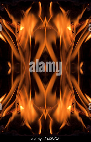 flamme Banque D'Images