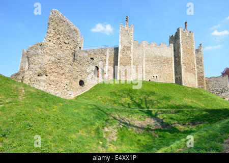 Murs de Framlingham Castle Banque D'Images