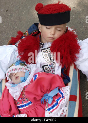 Festival de folklore - Route des Rois Banque D'Images