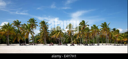 Plage de Cap cana Banque D'Images