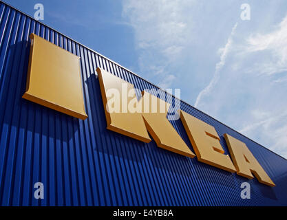 Logo IKEA Banque D'Images