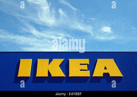 Logo IKEA Banque D'Images