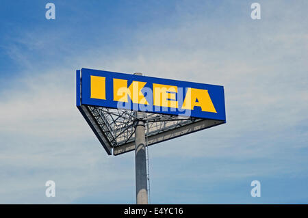 Logo IKEA Banque D'Images