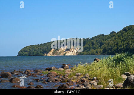 Plage de la mer Baltique Rugia Allemagne Banque D'Images