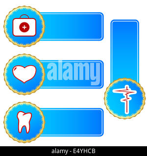 Medical icon set Banque D'Images