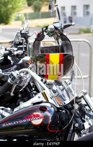 Madrid, Espagne. 26 juin 2010. Harley Davidson réunion. Banque D'Images