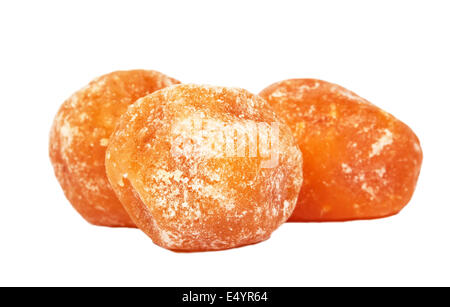 La mandarine séchées fruits closeup Banque D'Images