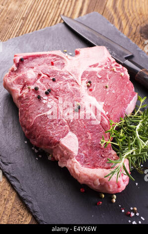 t-bone steak Banque D'Images