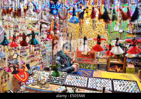 Boutique de souvenirs, Konya, Turquie Banque D'Images