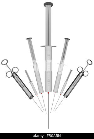 seringue Banque D'Images