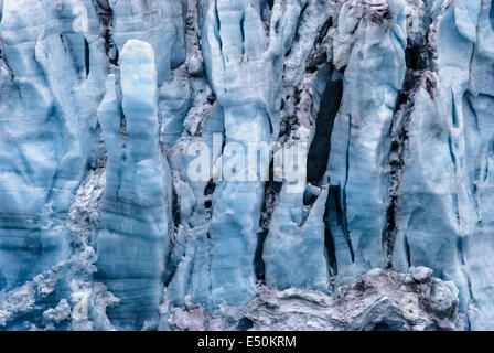 Samarin Glacier, Spitzberg, Norvège Banque D'Images