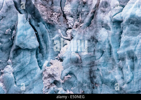 Samarin Glacier, Spitzberg, Norvège Banque D'Images