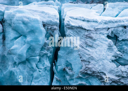 Samarin Glacier, Spitzberg, Norvège Banque D'Images