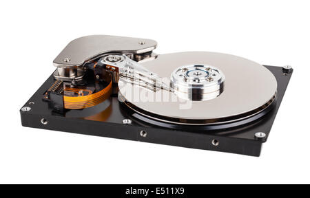 Disque dur de l'ordinateur Banque D'Images