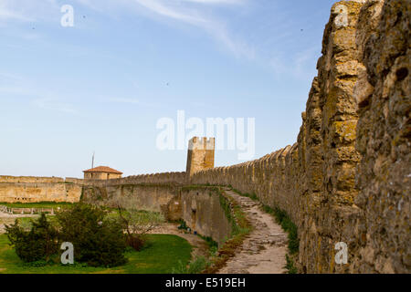 Dans Bilhorod-Dnistrovski ville forteresse Banque D'Images