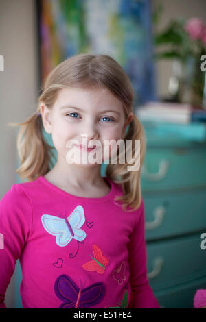 Portrait of cute girl (4-5) Banque D'Images