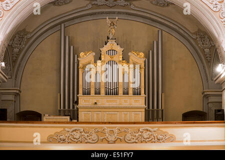 Orgue de l’église Banque D'Images