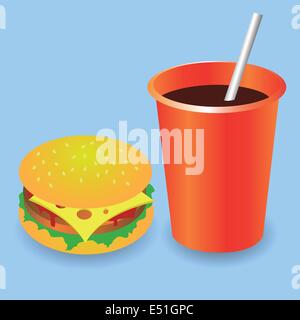 Restauration rapide Banque D'Images