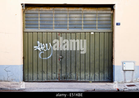 Détails de l'architecture de l'Espagne. vieillissement et la texture des matériaux Banque D'Images