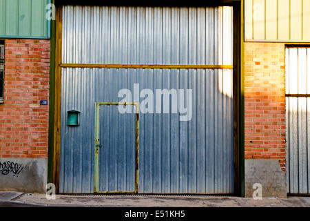 Détails de l'architecture de l'Espagne. vieillissement et la texture des matériaux Banque D'Images