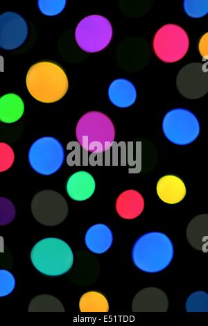 Lumières brouillées Banque D'Images