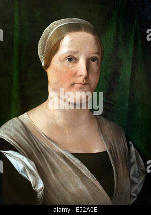 Portrait de femme 1506 Lorenzo Lotto Italien Italie 1480-1556 Banque D'Images