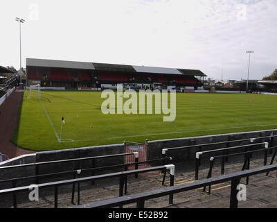 Somerset Park. Ayr. Accueil motif d'Ayr United FC Banque D'Images