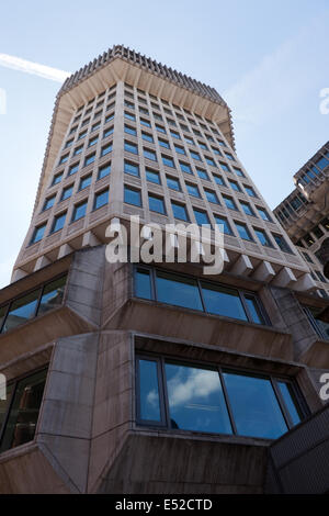 Vue de la tour de l'édifice du ministère de la Justice, Westminster, Londres. Banque D'Images