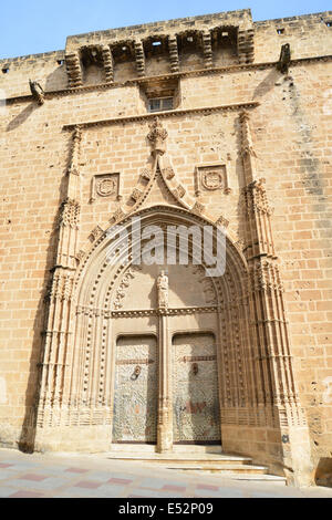 Église de Saint-barthélemy (L'Església de Sant Bartomeu), Place de l'Esglesia, Jávea (Xàbia), Alicante Province, Royaume d'Espagne Banque D'Images