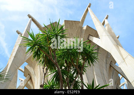 Parroquia Nuestra Señora del Mar, port de Jávea (Xàbia Xàbia, Alicante), Province, Royaume d'Espagne Banque D'Images