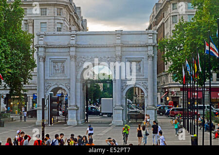 Marble Arch, Westminster, London, England, United Kingdom Banque D'Images